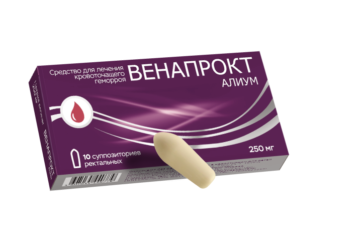Упаковка ВЕНАПРОКТ Алиум, 250 мг Упаковка ВЕНАПРОКТ Алиум, 250 мг
